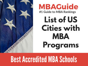 List of Cities with Accredited MBA Programs